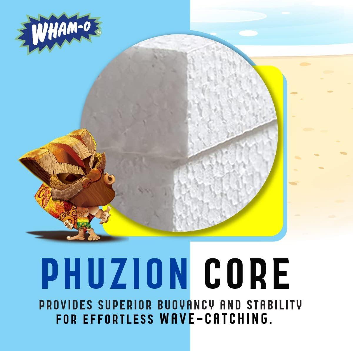 imageBoogieboard Wiki Pro 415quot Body Board Durable Light Weight Phuszion Core with Smooth Top ampamp Slick HDPE Bottom Crescent Tail Wrist Leash IncludedCARTOON