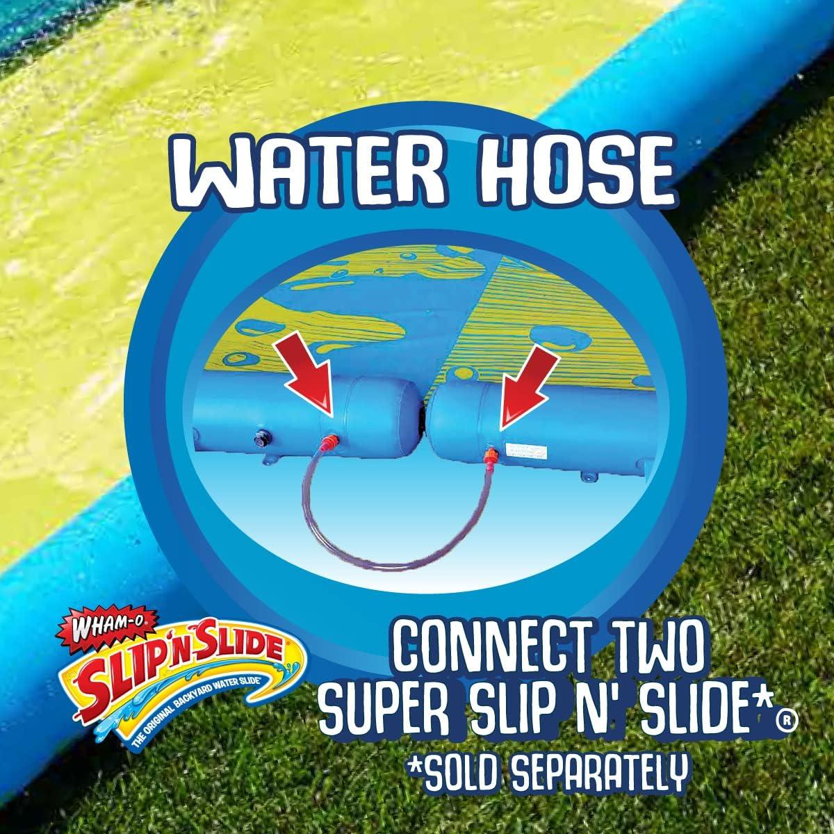 imageWhamO Slip N Slide Super Slip N Slide 26 Feet 2 Boogies ampamp Double Action Pump