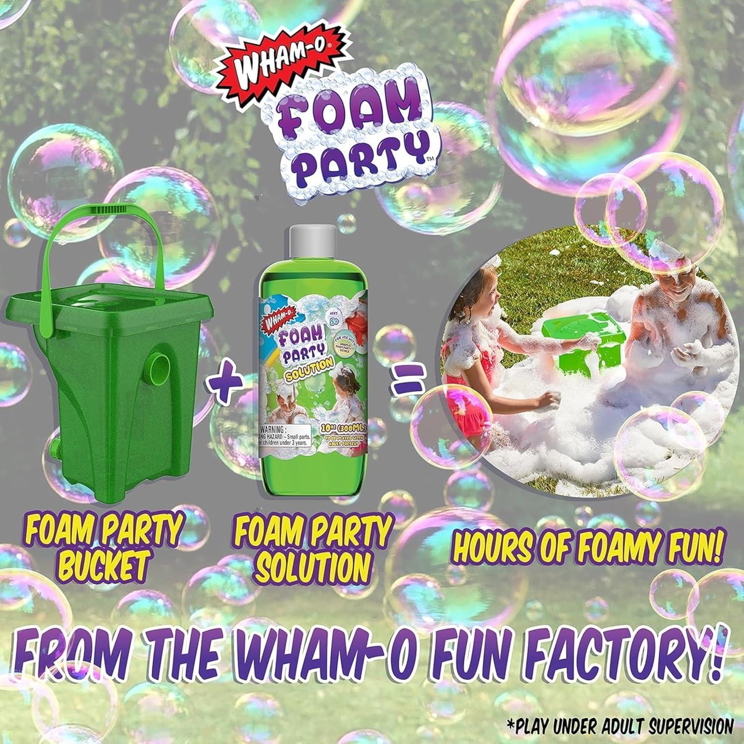 imageWhamO Foam Party Bucket for Summer Parties Foam Maker Great for Backyard Water Slides and Water Park Parties