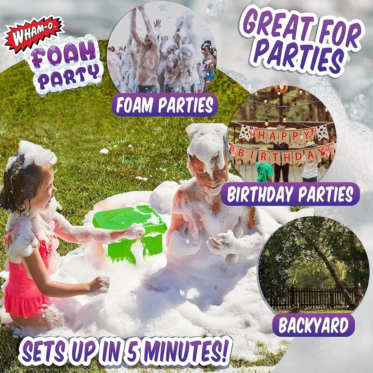 imageWhamO Foam Party Bucket for Summer Parties Foam Maker Great for Backyard Water Slides and Water Park Parties