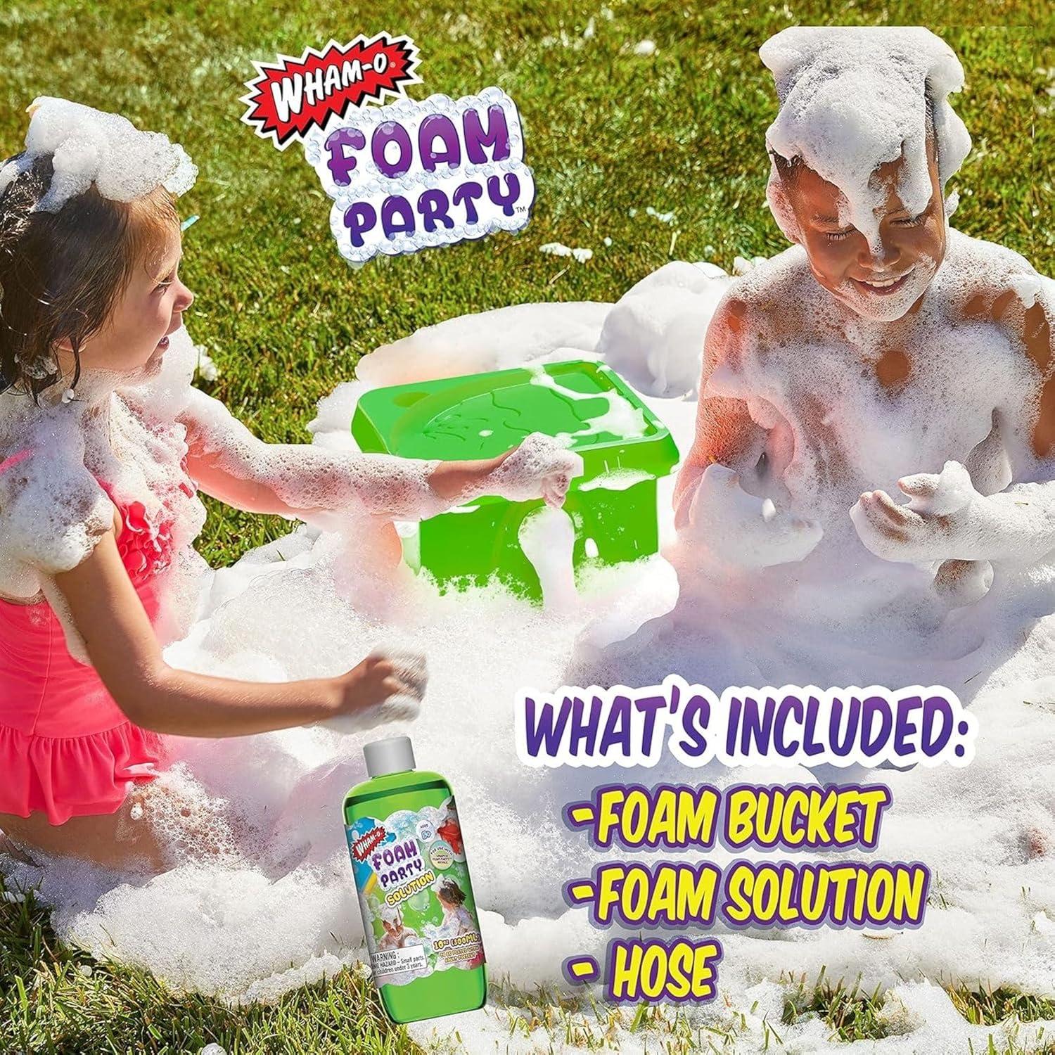 imageWhamO Foam Party Bucket for Summer Parties Foam Maker Great for Backyard Water Slides and Water Park Parties