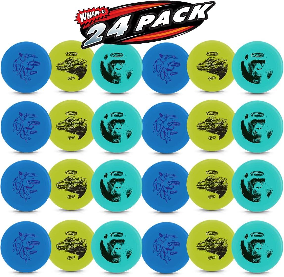 imageWhamO Frisbee Cool Flyer 130 Grams 995quot Flying Disc Disc Golf Lightweight Durable Disc Set