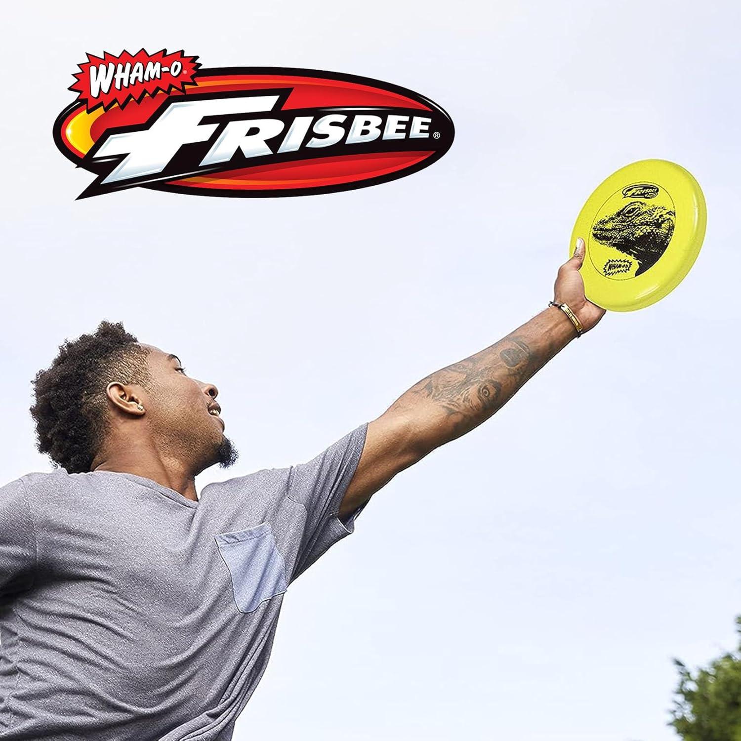 imageWhamO Frisbee Cool Flyer 130 Grams 995quot Flying Disc Disc Golf Lightweight Durable Disc Set