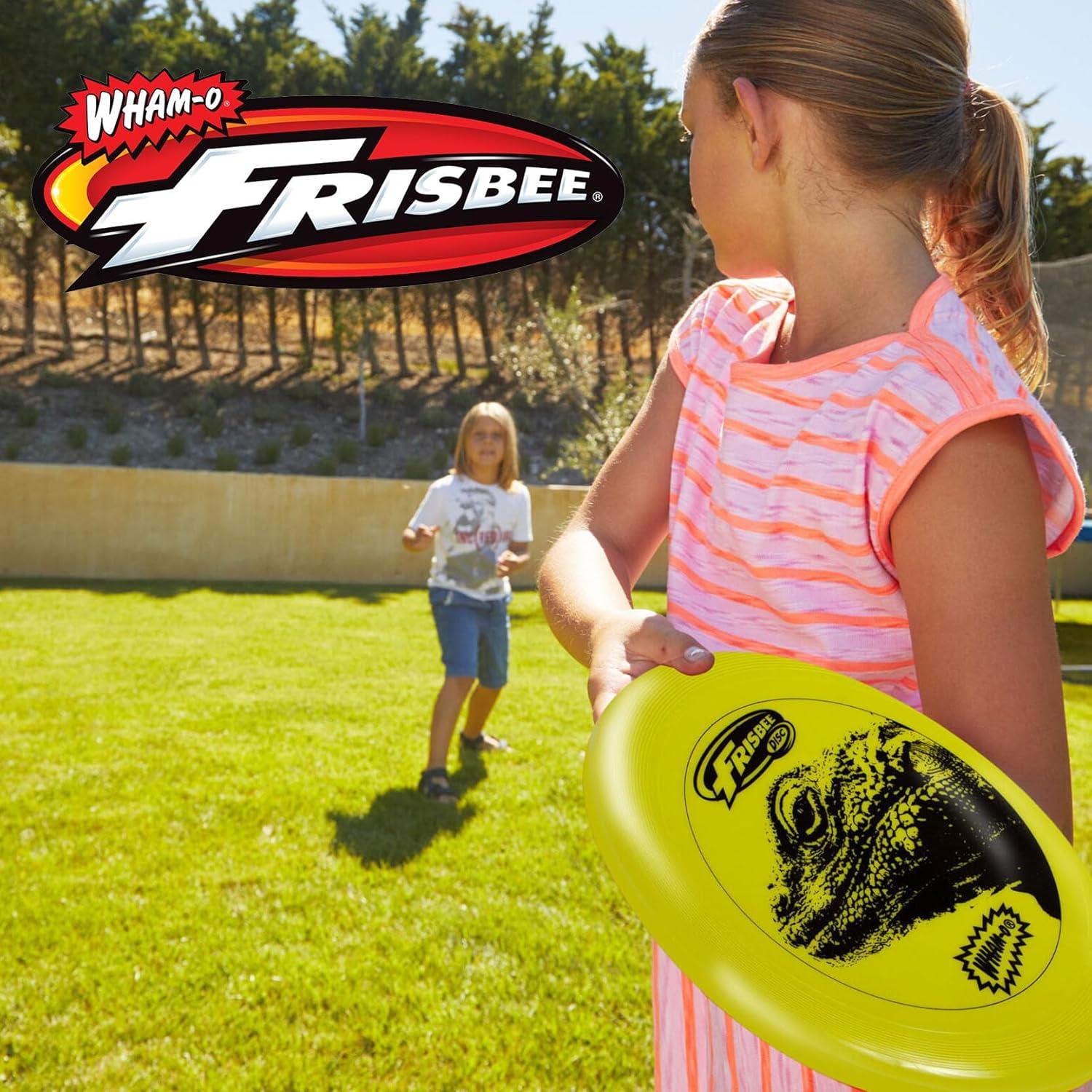 imageWhamO Frisbee Cool Flyer 130 Grams 995quot Flying Disc Disc Golf Lightweight Durable Disc Set