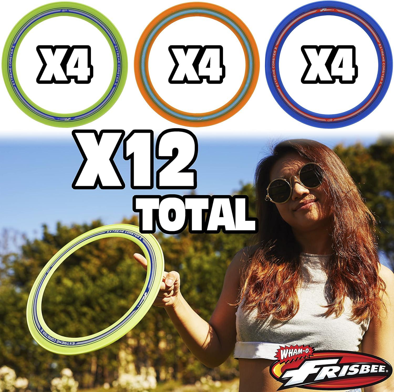 imageWhamO Frisbee Extreme Coaster X 13quot Discraft High Performance Inner Core for Distance Soft Outer Rim Flight Rings Enhance Grip for Throwing Great for Range Practice Outdoor Activities