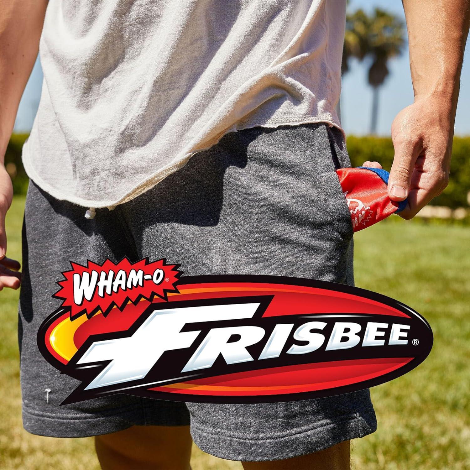 imageWhamO Frisbee Mini Pocket Frisbee 70 Grams Foldable Mini Pocket Flying Disc