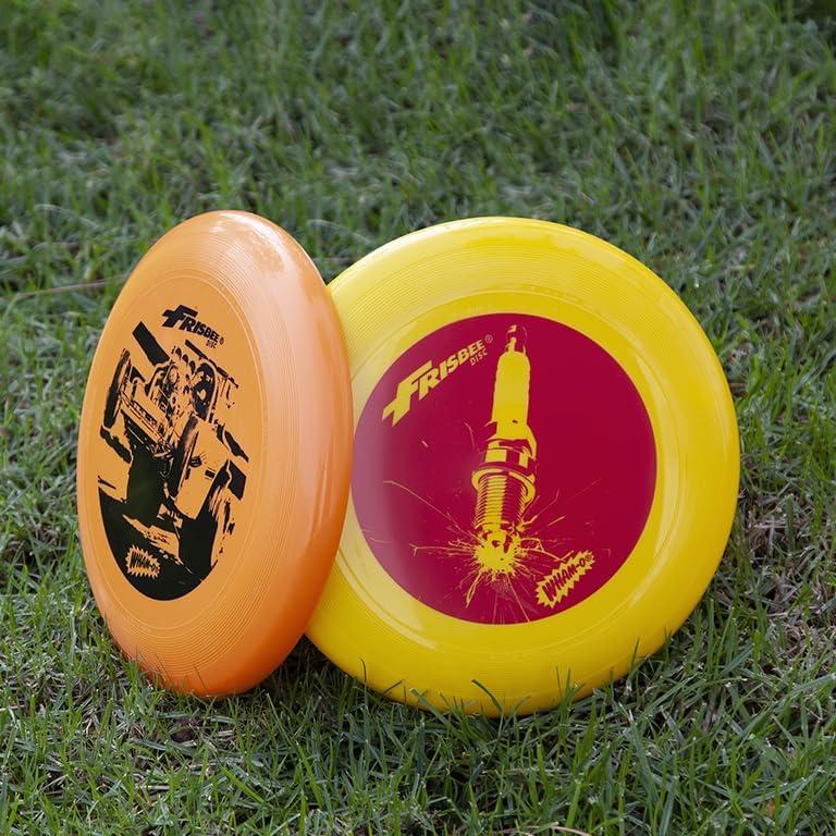 imageWhamO Frisbee Super Flyer 180 Grams Sport Disc for Beach Backyard Lawn Park Camping and More Great for All Ages Orange