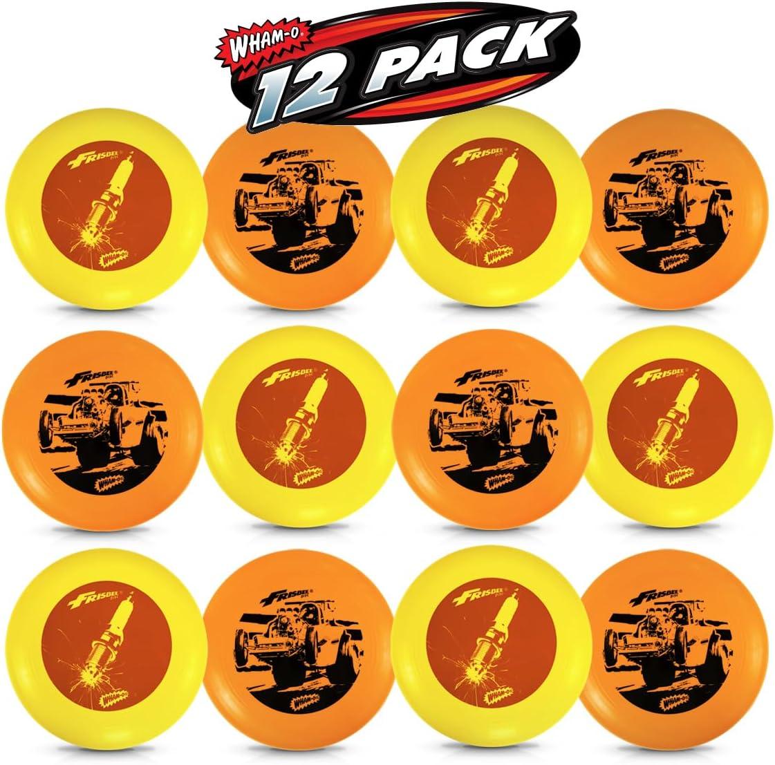 imageWhamO Frisbee Super Flyer 180 Grams Sport Disc for Beach Backyard Lawn Park Camping and More Great for All Ages Orange