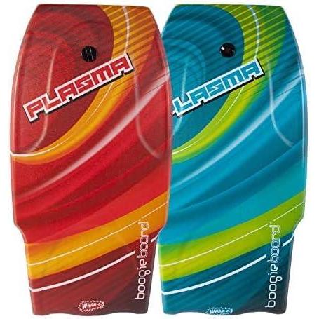 imageBoogieboard Plasma 36quot Bodyboard Adjustable Leash Lightweight Bodyboard PE Foam Slick Bottom Easy to Grip Smaller Sized Rider2 PACK BUNDLE