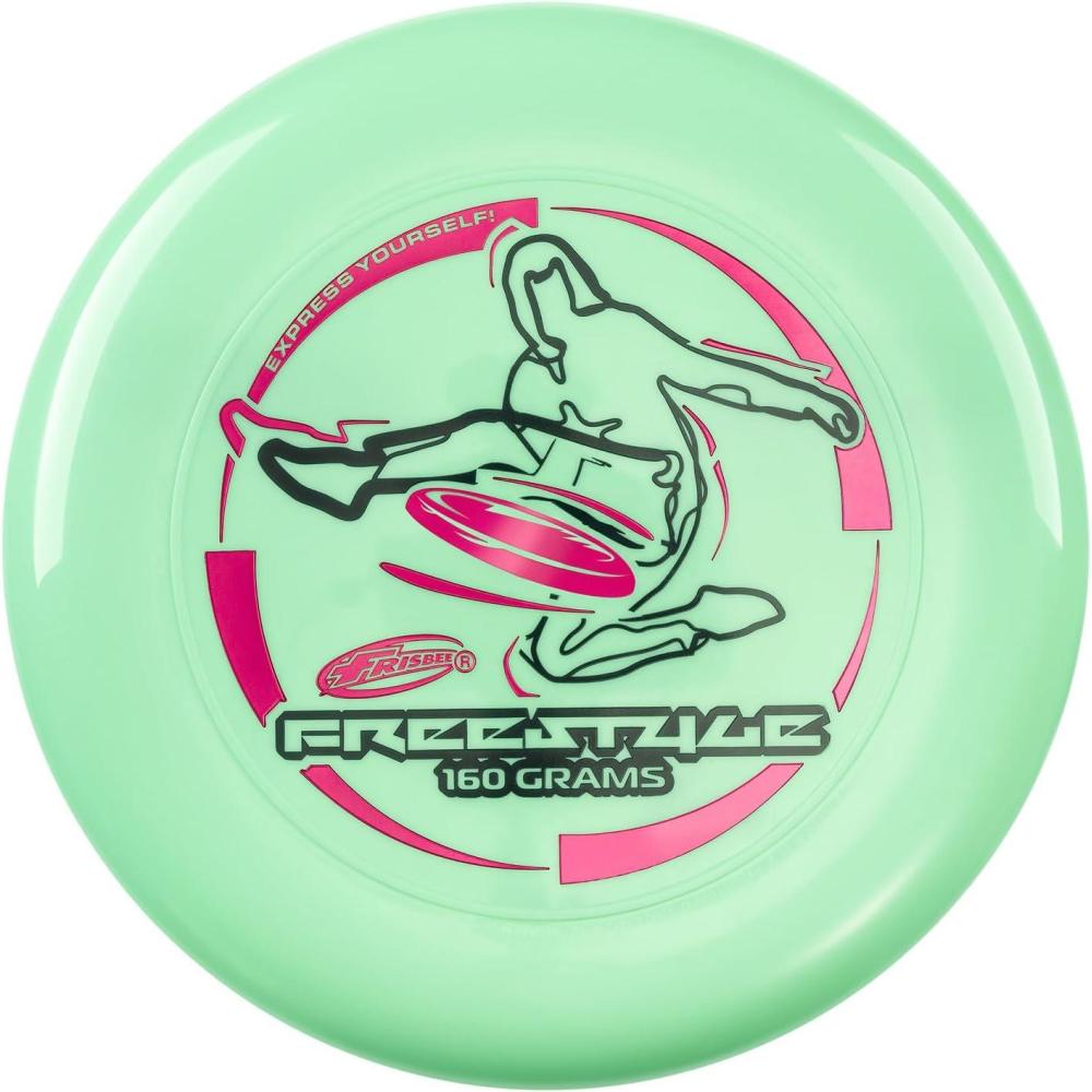 imageFrisbee Outdoor Flying Disc 160g 105 Inch Sports Disc Durable and Flexible for Outdoor Beach Backyard Family FunMint Green
