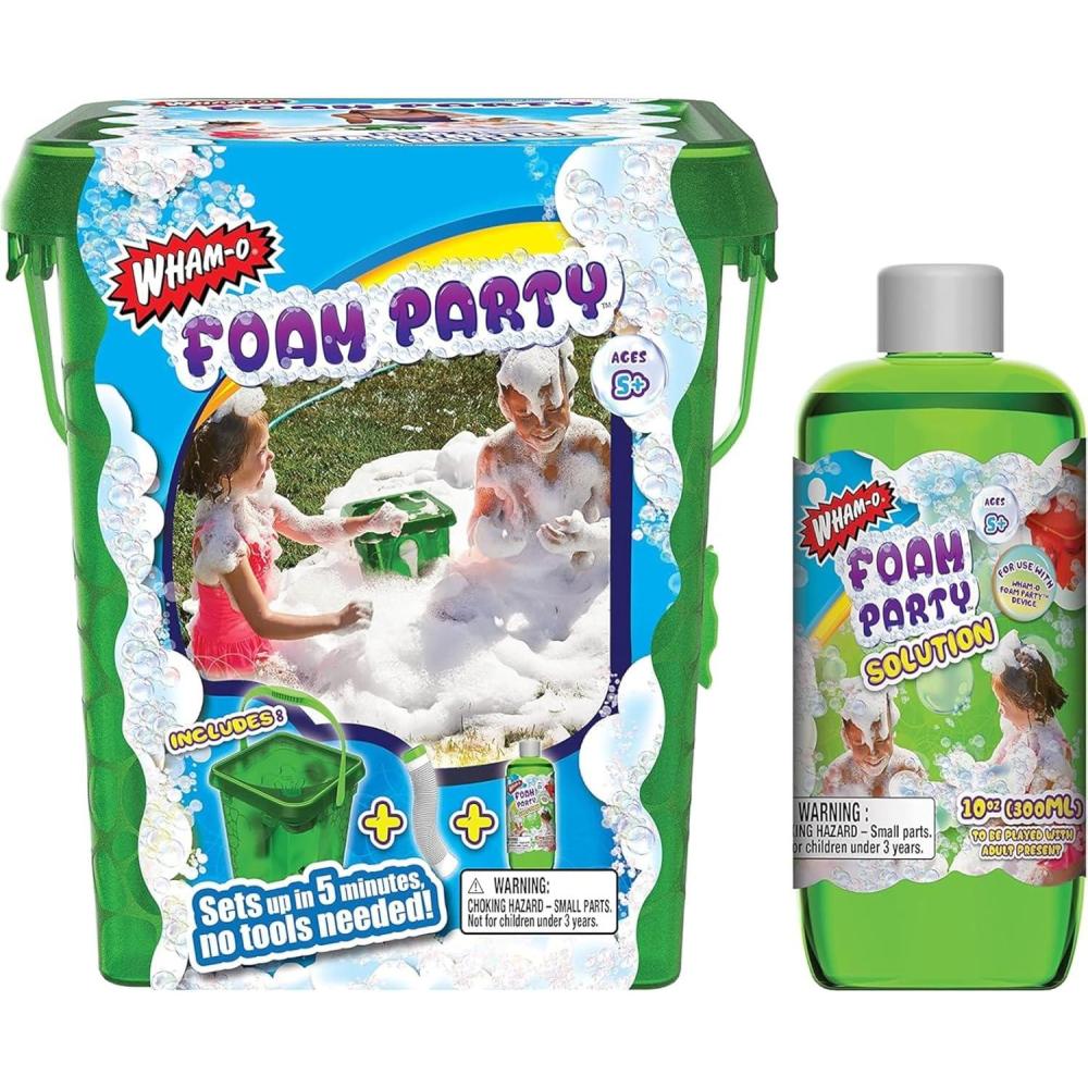 imageWhamO Foam Party Bucket for Summer Parties Foam Maker Great for Backyard Water Slides and Water Park Parties