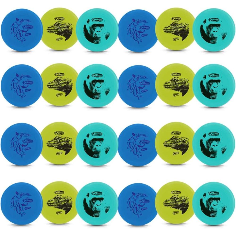 imageWhamO Frisbee Cool Flyer 130 Grams 995quot Flying Disc Disc Golf Lightweight Durable Disc Set