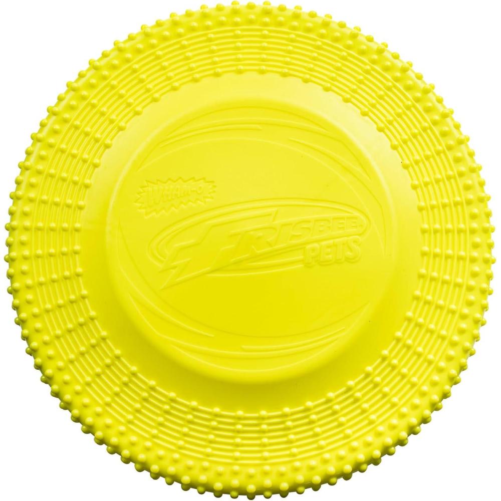 imageWhamO Pets Frisbee Gripsbee The Original Fetch Flyer Jumbo Frisbee Flying Floating Disc Dog Toy