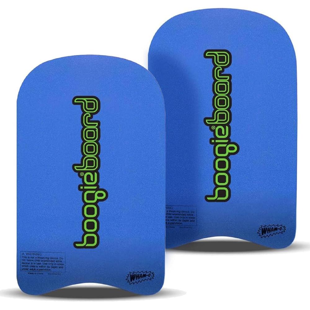 imageWhamO Swim Training Kickboard for Beach and Pool 19quot Sport Trainer TC8 Deck PE Core Crescent Tail Bodyboard for BeginnersBlue