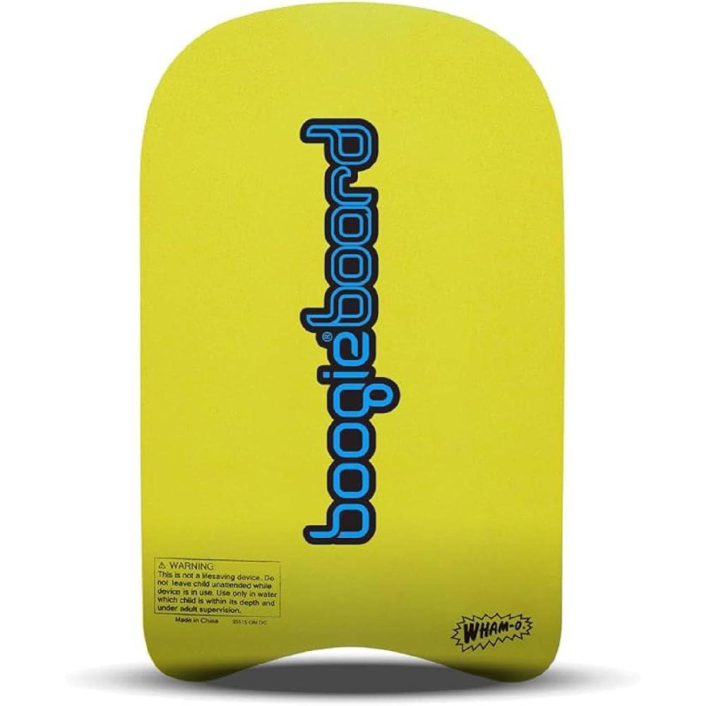 imageWhamO Swim Training Kickboard for Beach and Pool 19quot Sport Trainer TC8 Deck PE Core Crescent Tail Bodyboard for BeginnersYellow