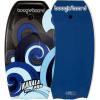 imageBoogieBoard 36 Kahala Pro Bodyboard  Durable Light Weight Phuszion Core with Smooth Top ampamp Slick HDPE Bottom Crescent Tail Wrist Leash Included Great for BeginnersBLUE