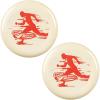 imageFrisbee All Sport Flying Disc 140g 985in Durable Sports Disc with NonSlip Grip for Outdoor GamesTeam Sports and Family FunBeige2 Pack