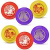 imageWhamO  Frisbee  935quot Fastback Flying disc  Misprint  Dog Friendly 12 Pack REDVioletYellow6 PACK  REDVIOLETYELLOW