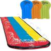 imageWhamO Slip N Slide Triple Slip and Slide with 3 Bodyboards Premium Lawn Water Slide Super Slip Backyard Waterslides Outdoor Water Toys for Kids