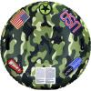 imageWhamO Snowboogie Super Snow Tube 46quot Oversize Deluxe USA Camo Edition  Single Rider Snow Sleds  Inflatable Snow Sled for Adults ampamp Children