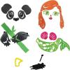imageWhamO Snowman Decorating Kit 37Pcs Snowman Crafts Outdoor Winter Holiday Party Decoration Great Birthday Gift in Winter