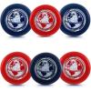 imageWhamoO Frisbee  World Class Frisbee  925quot Sport Flying Disc 119G  Lightweight  Durable Flying Disc Toys for School Game Prizes Party Indoor ampamp Outdoor Game6 PACK  RED  BLUE 