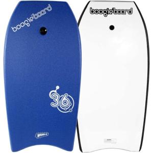 BoogieBoard 36” Bodyboard – Phuzion Core – XPE Deck – HDPE Bottom – Crescent Tail – Includes Wrist Leash(BLUE)