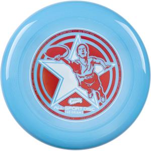 Frisbee All Sport Flying Disc 140g, 9.85in, Durable Sports Disc with Non-Slip Grip for Outdoor Games,Team Sports and Family Fun(Blue)