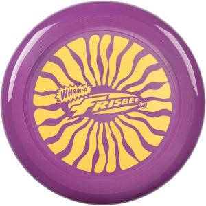 Frisbee Cool Flyer Flying Disc, 9.95 Inch Sports Disc Lightweight Durable for Outdoor Beach Park Backyard Game – 130g(Purple)