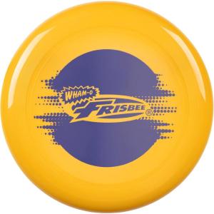 Frisbee Cool Flyer Flying Disc, 9.95 Inch Sports Disc Lightweight Durable for Outdoor Beach Park Backyard Game – 130g(Yellow)