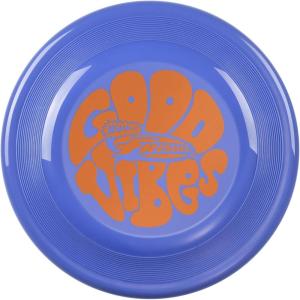 Frisbee Fastback Outdoor Flying Disc for Kids, 9.35 Inch Lightweight Sports Disc, Dog-friendly, for Beach Lawn Backyard Games and Family Fun – 100g(Blue)