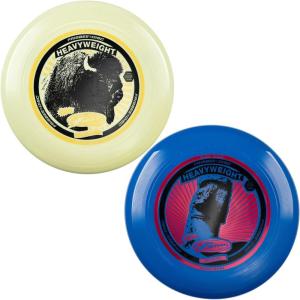 Frisbee Heavyweight 200g Flying Disc, 11 Inch Stable Competition Sports Disc, Long Distance and Durable, for Outdoor Activities and Family Fun(Yellow + Blue)