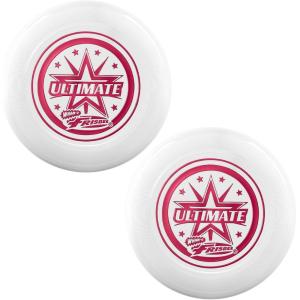 Frisbee Official Ultimate 175g Flying Disc, 10.75 Inch Professional Training Disc for Competition and Outdoor Fun(C(2Pack))