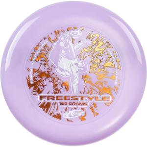 Frisbee Outdoor Flying Disc 160g, 10.5 Inch Sports Disc, Durable and Flexible, for Outdoor Beach Backyard Family Fun(Light Purple)