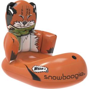 Snowboogie 33” Child Inflatable Air Tube Animal Pull Sled | Single Rider Snow Sleds | Inflatable Sled with Soft Handles | Slick Bottom for Speed & Control | Snow Sledding for Children