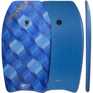 Wham-O Boogie Boards, 33″ Body Board for Beach, Lightweight Bodyboard with Wrist Leash for Beginners Kids and Teens(1 Pack)(BLUE)