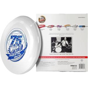 Wham-O Frisbee 75th Anniversary 175g Flying Disc – 10.8 Inch Diameter Limited Edition Collectors Item – The Original Frisbee Flying Disc Outdoor Games. Proudly Made in USA