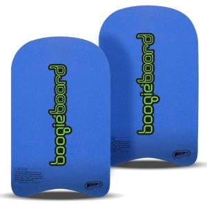 Wham-O Swim Training Kickboard for Beach and Pool, 19″ Sport Trainer TC8 Deck PE Core Crescent Tail Bodyboard for Beginners(Blue)