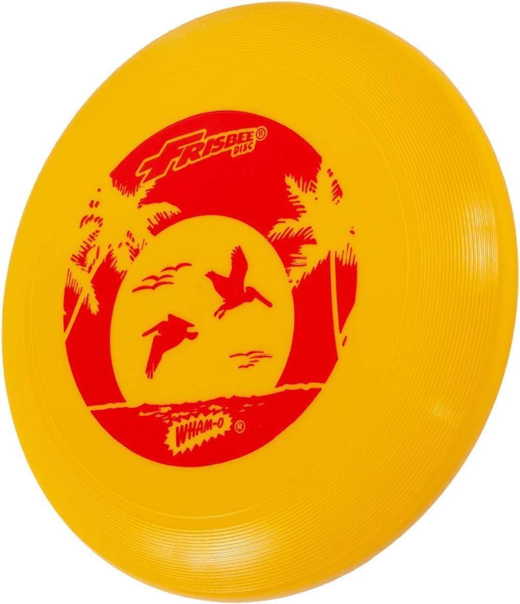 image:imageWhamO Frisbee Malibu Beach Flyer Flying Disc 110 Gram Light Weight Frisbee Disc 3 Pack Blue Orange Yellow3 PACK BLUE ORANGE YELLOW