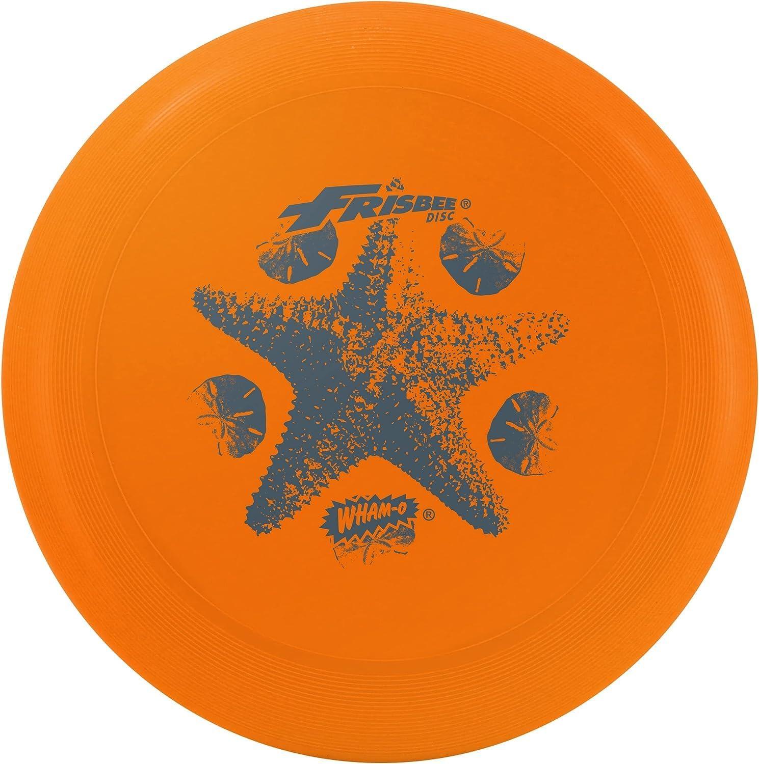 image:imageWhamO Frisbee Malibu Beach Flyer Flying Disc 110 Gram Light Weight Frisbee Disc 3 Pack Blue Orange Yellow3 PACK BLUE ORANGE YELLOW