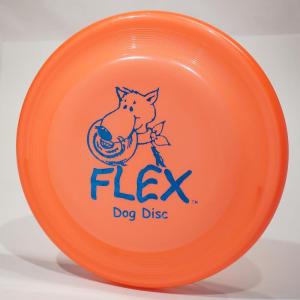 Wham-O Flex Fastback Dog Sport Flying Disc(Orange)