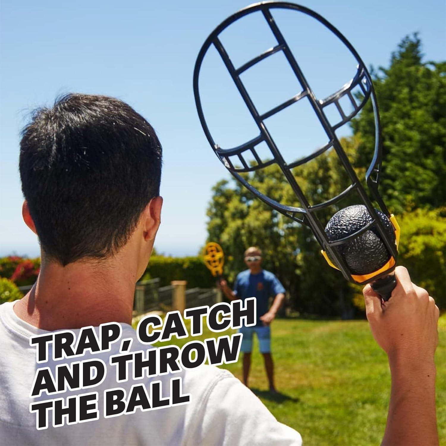 image:imageWhamO Game Time Trac Ball Set of 3 Trackball Sport Chuck and Catch Ball Air Action Balls Replacements
