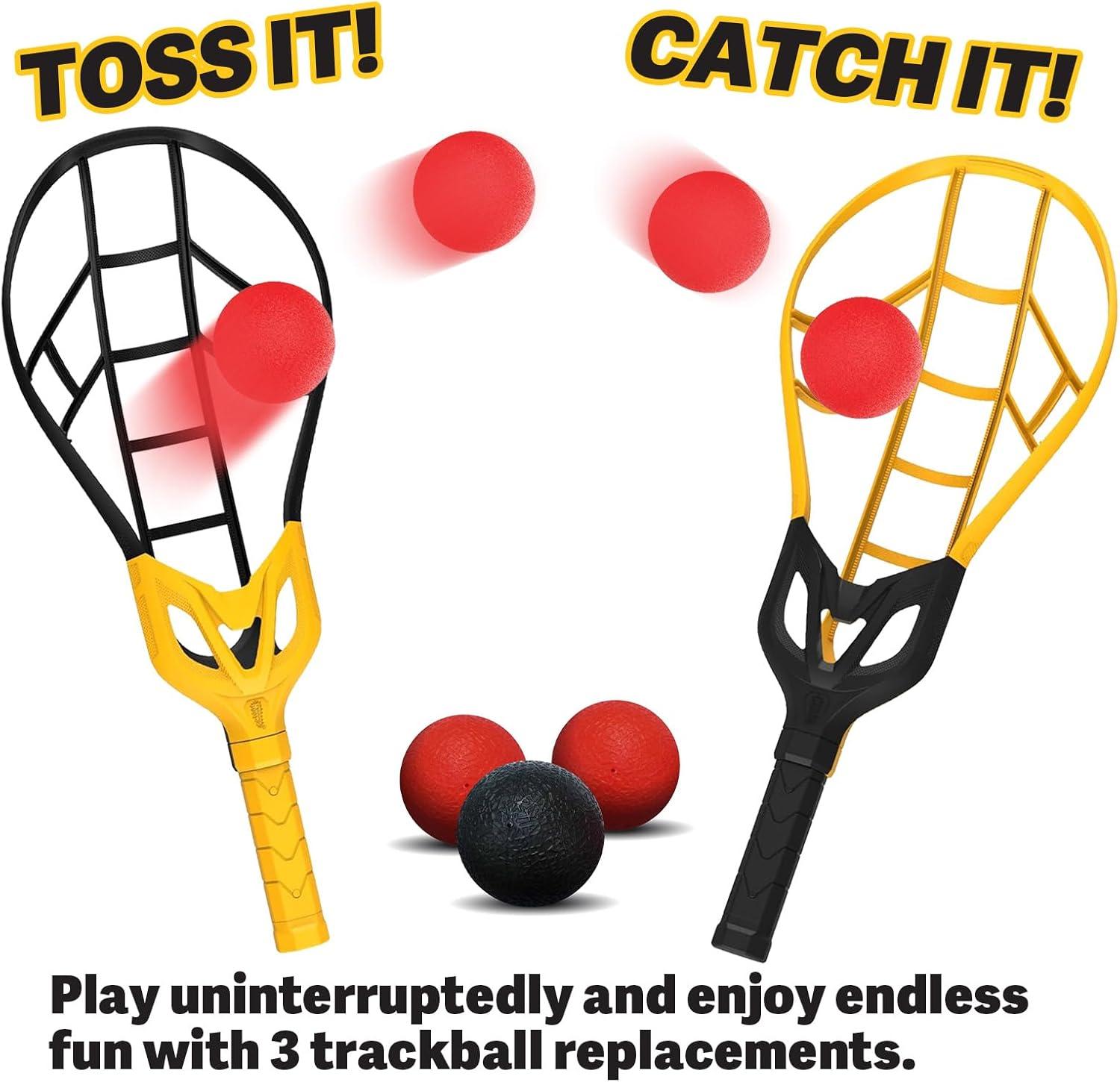 image:imageWhamO Game Time Trac Ball Set of 3 Trackball Sport Chuck and Catch Ball Air Action Balls Replacements