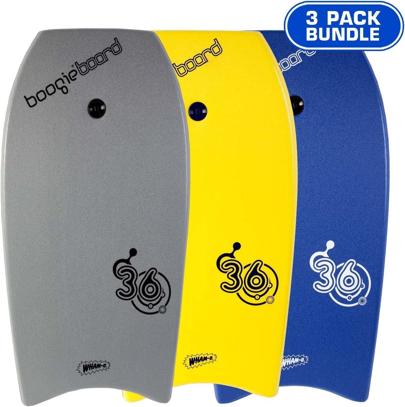 image:imageBoogieBoard 36 Bodyboard Phuzion Core XPE Deck HDPE Bottom Crescent Tail Includes Wrist Leash3 PACK BUNDLE