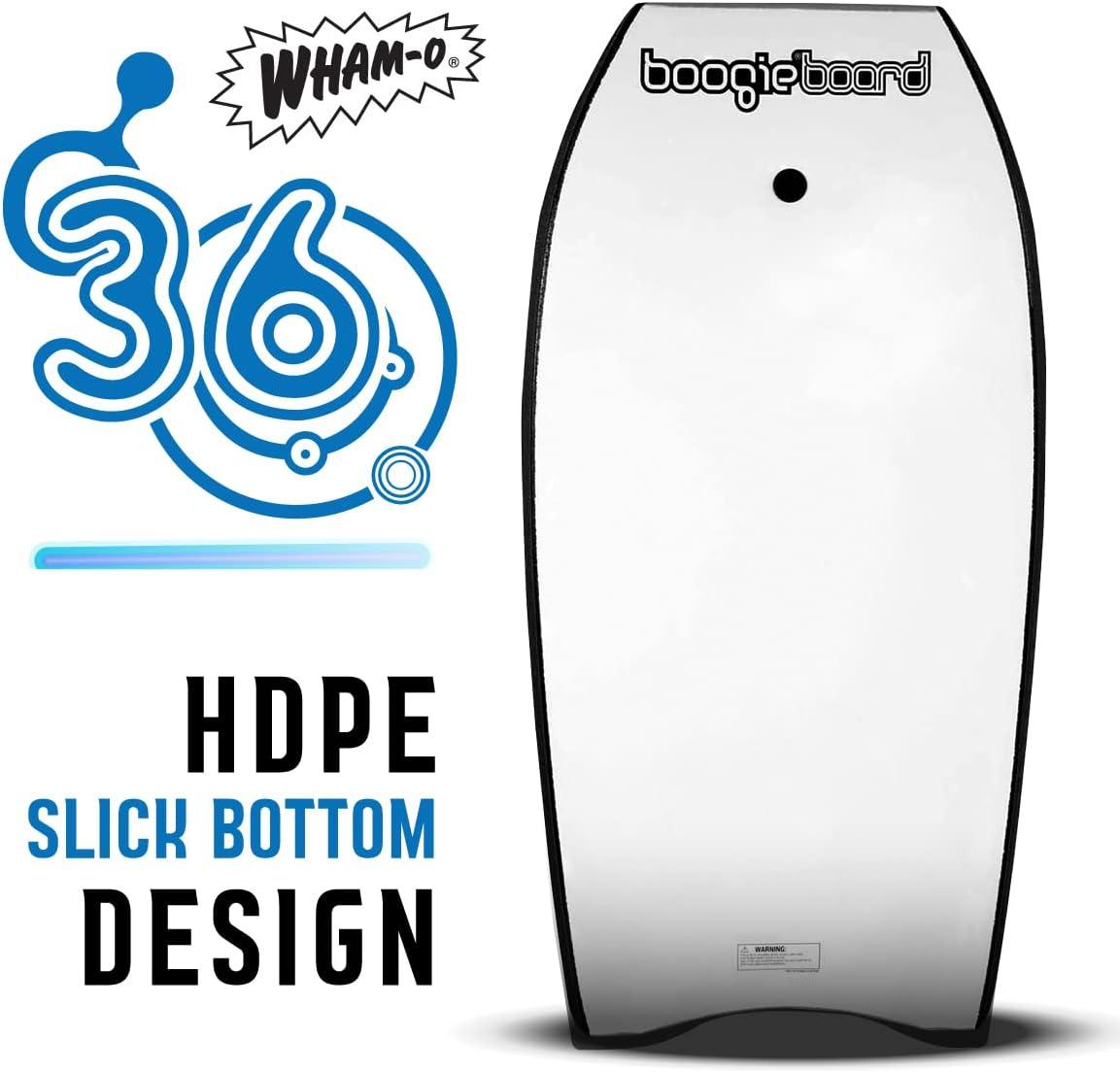 image:imageBoogieBoard 36 Bodyboard Phuzion Core XPE Deck HDPE Bottom Crescent Tail Includes Wrist Leash3 PACK BUNDLE