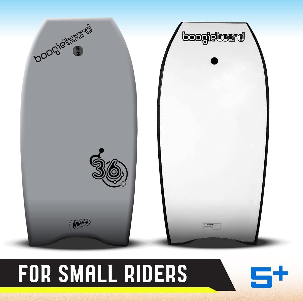 image:imageBoogieBoard 36 Bodyboard Phuzion Core XPE Deck HDPE Bottom Crescent Tail Includes Wrist LeashGREY