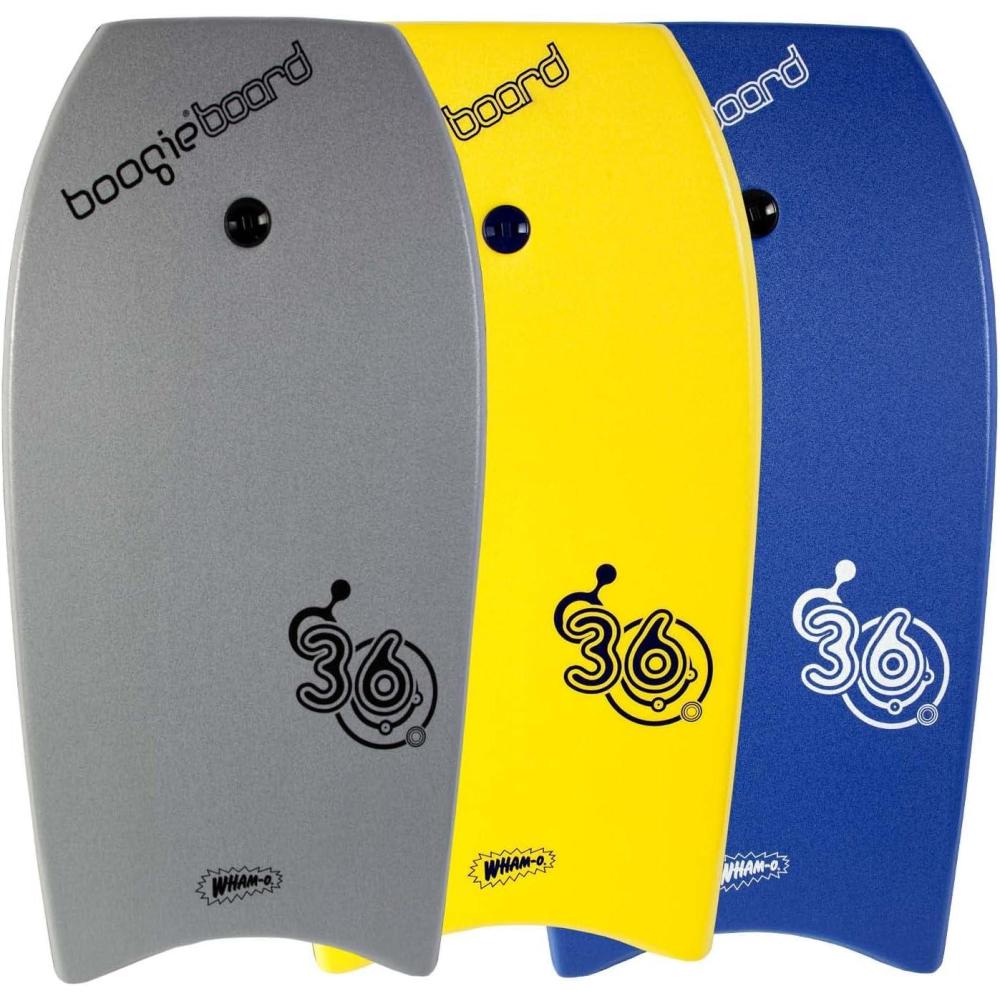 image:imageBoogieBoard 36 Bodyboard Phuzion Core XPE Deck HDPE Bottom Crescent Tail Includes Wrist Leash3 PACK BUNDLE