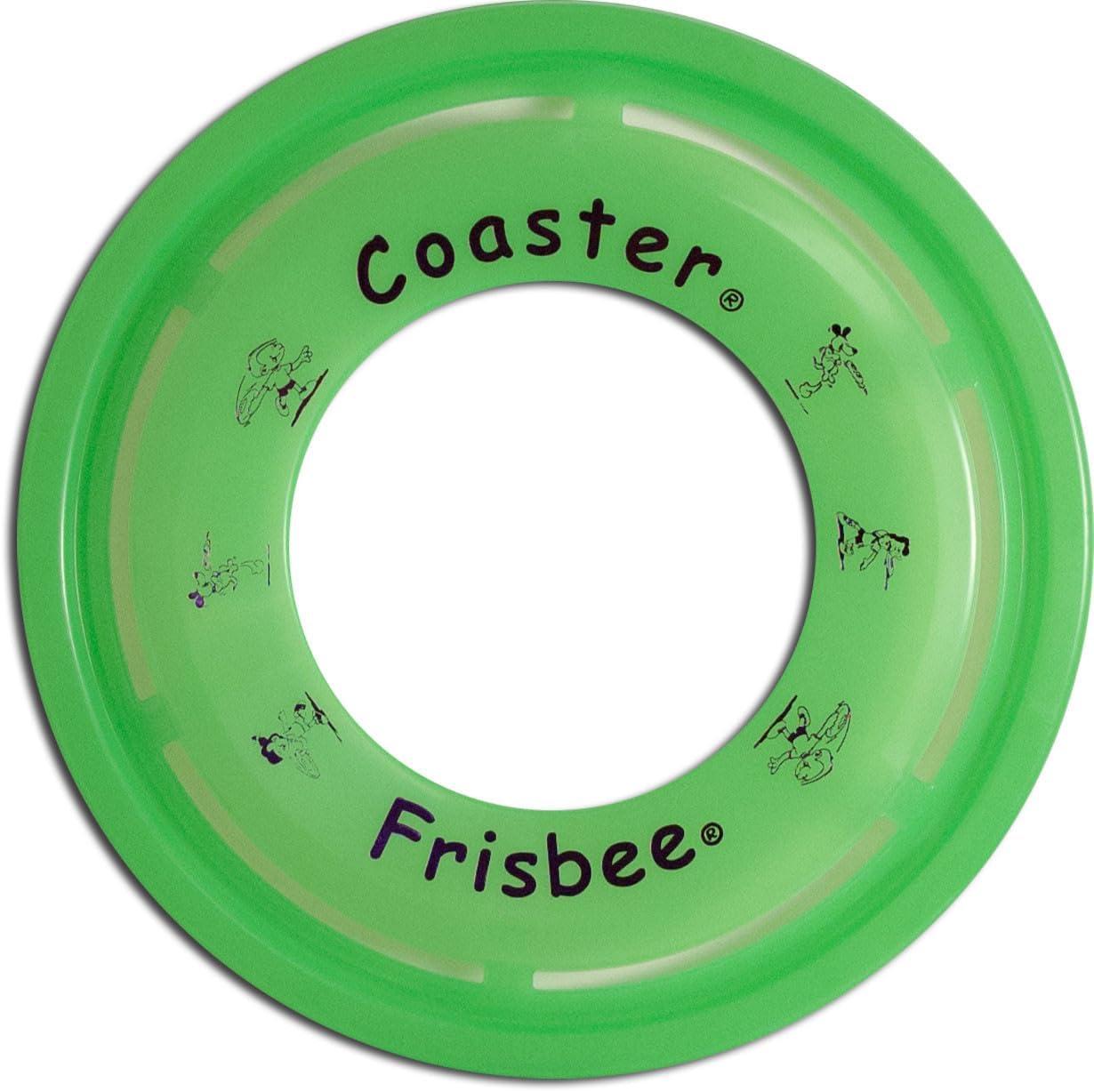 image:imageWhamO Coaster Ring Frisbee Single Flying Disc Easy to CatchYellow
