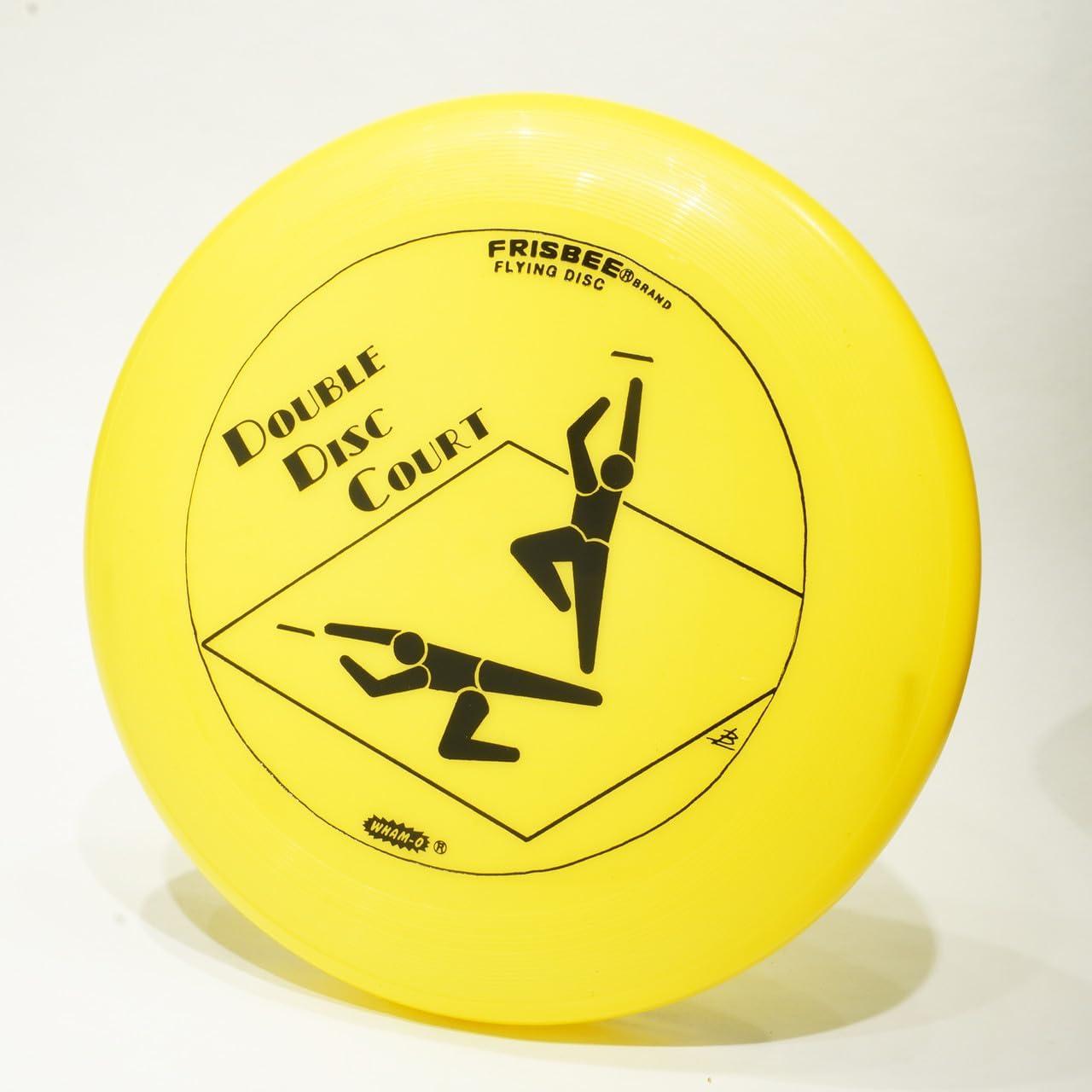 image:imageWhamO DDC Disc for Double Disc Court GameYellow