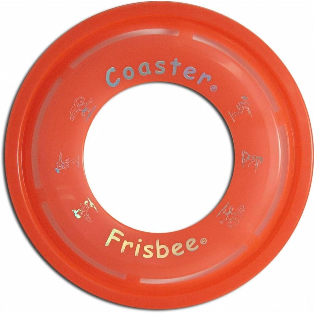 image:imageWhamO Coaster Ring Frisbee Single Flying Disc Easy to CatchOrange